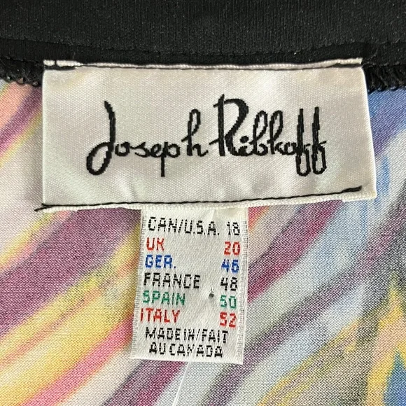 Joseph Ribkoff Multicolor Abstract Jacket - Picture 2 of 5